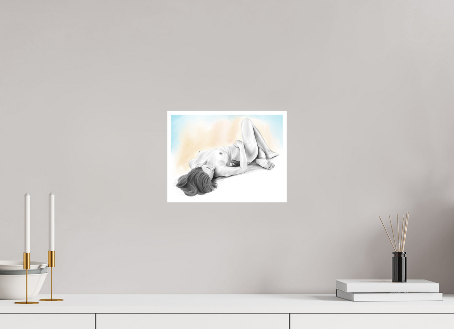 Stilte – Fine Art Print op Canson Arches Aquarelle Rag