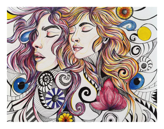 De Stroom Binnenin - Kunstdruk