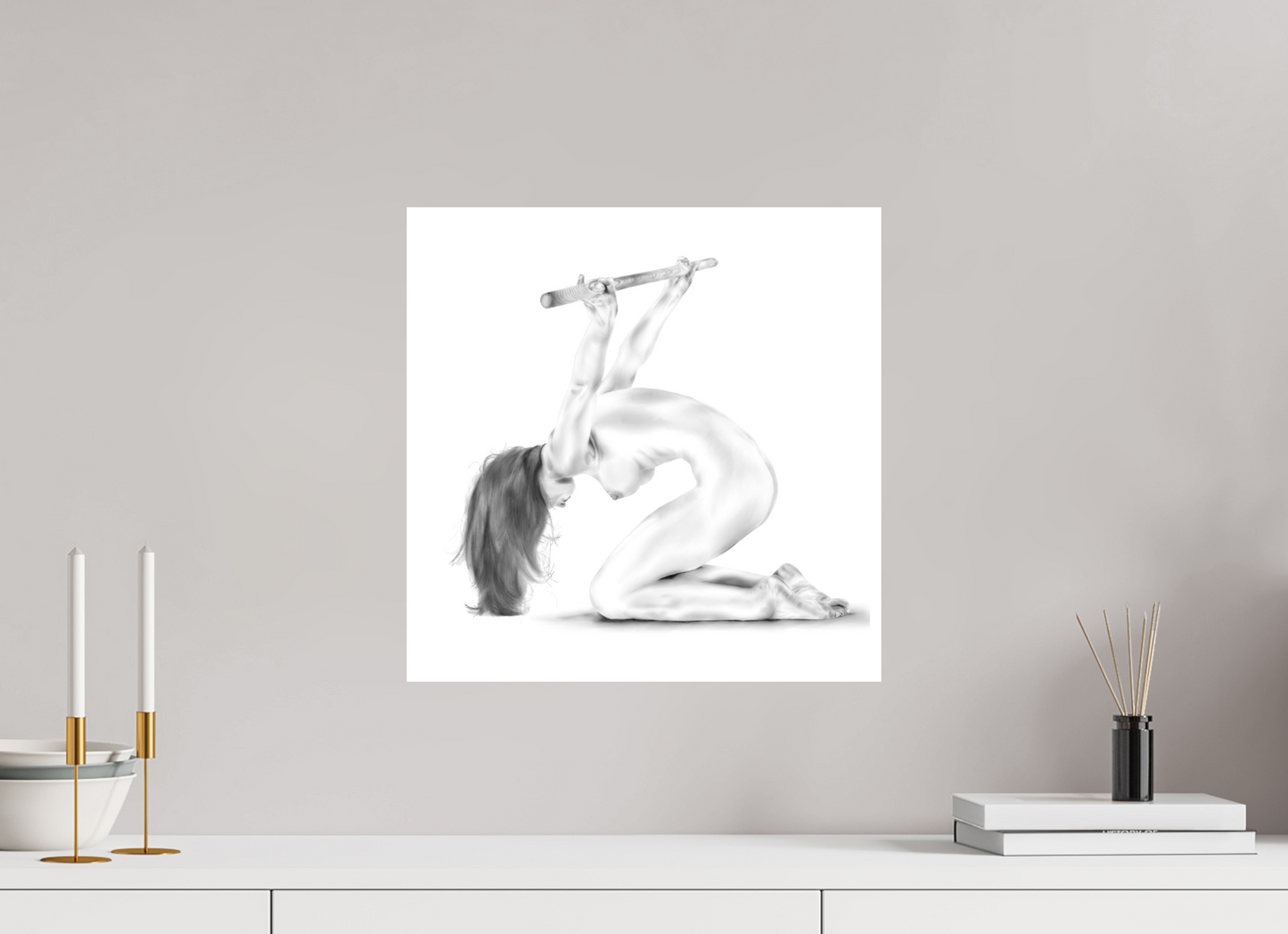 Spanning – Fine Art Print op Canson Arches Aquarelle Rag