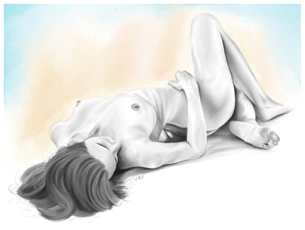 Stilte – Fine Art Print op Canson Arches Aquarelle Rag