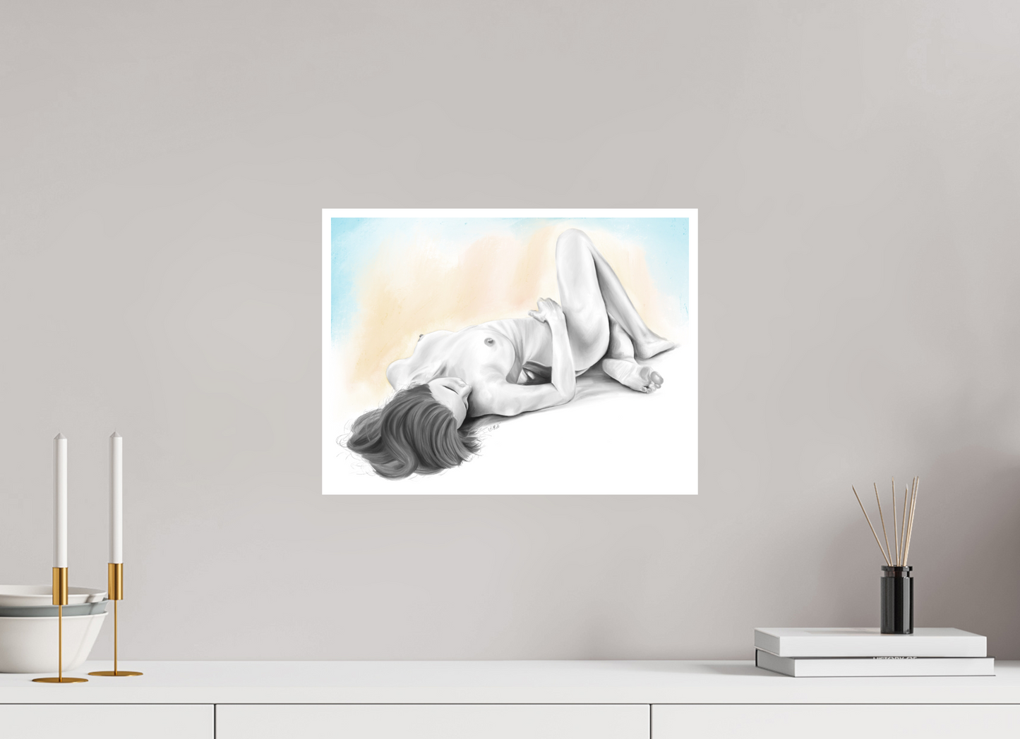 Stilte – Fine Art Print op Canson Arches Aquarelle Rag