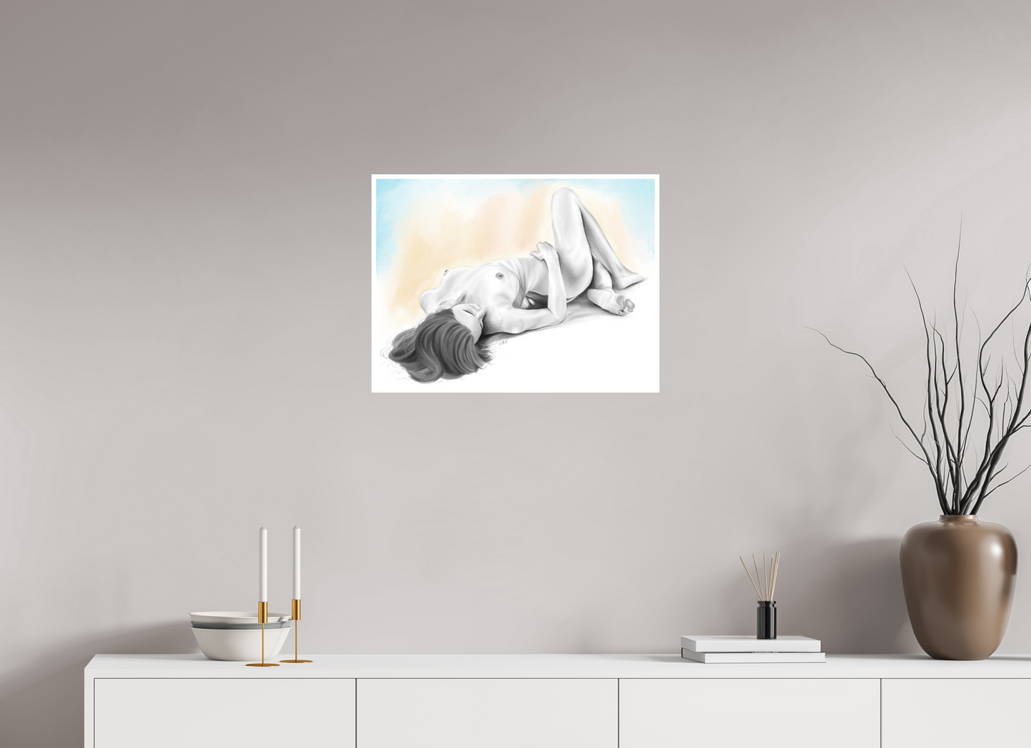 Stilte – Fine Art Print op Canson Arches Aquarelle Rag